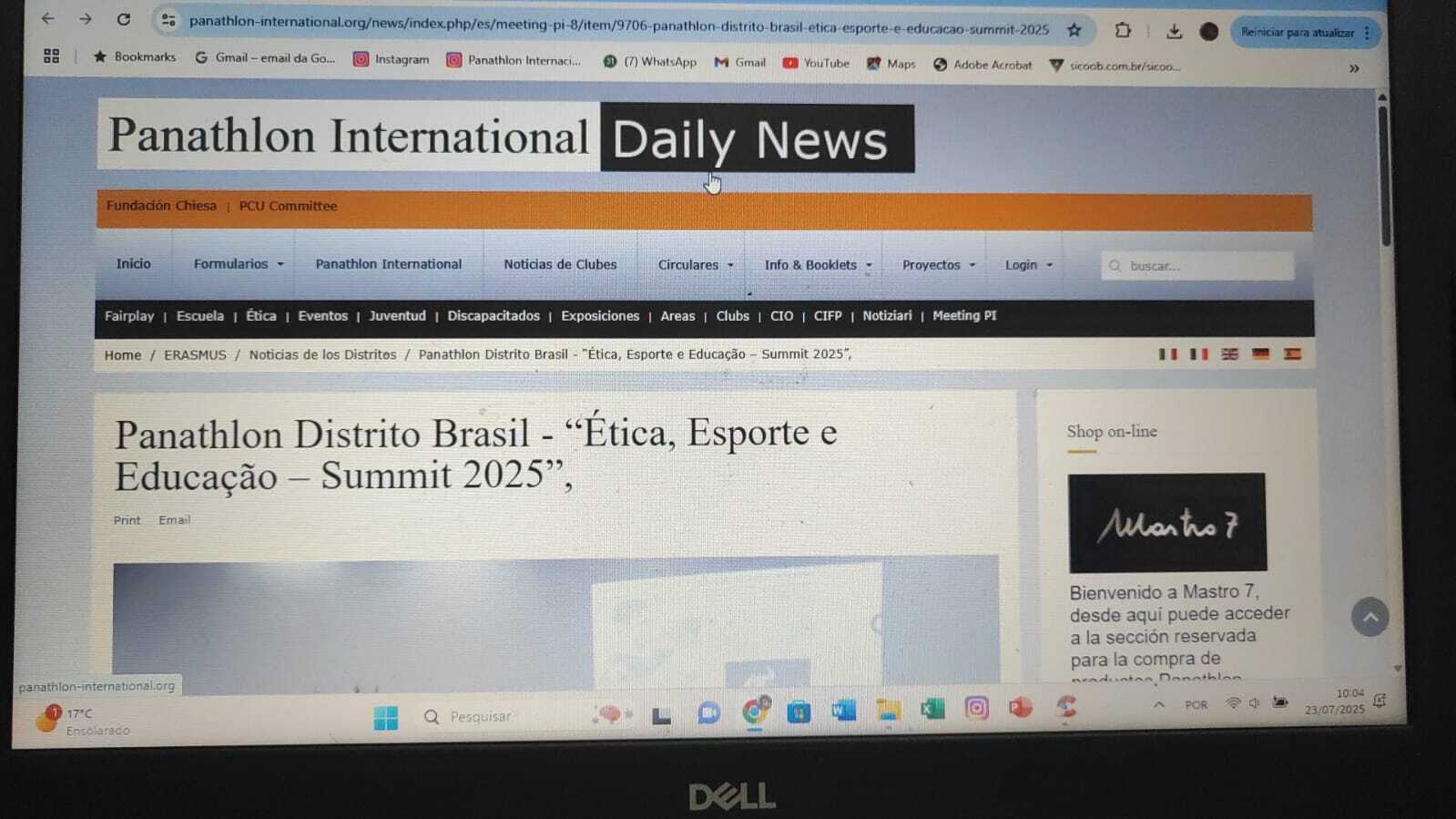 ETICA ESPORTE 10